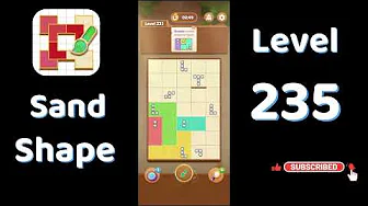 Sand Shape Level 235 thumbnail