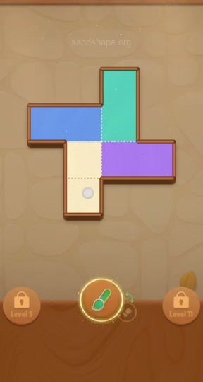 Sand Shape Level 3 walkthrough completion guide