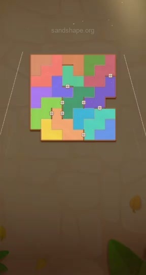 Sand Shape Level 70 walkthrough completion guide